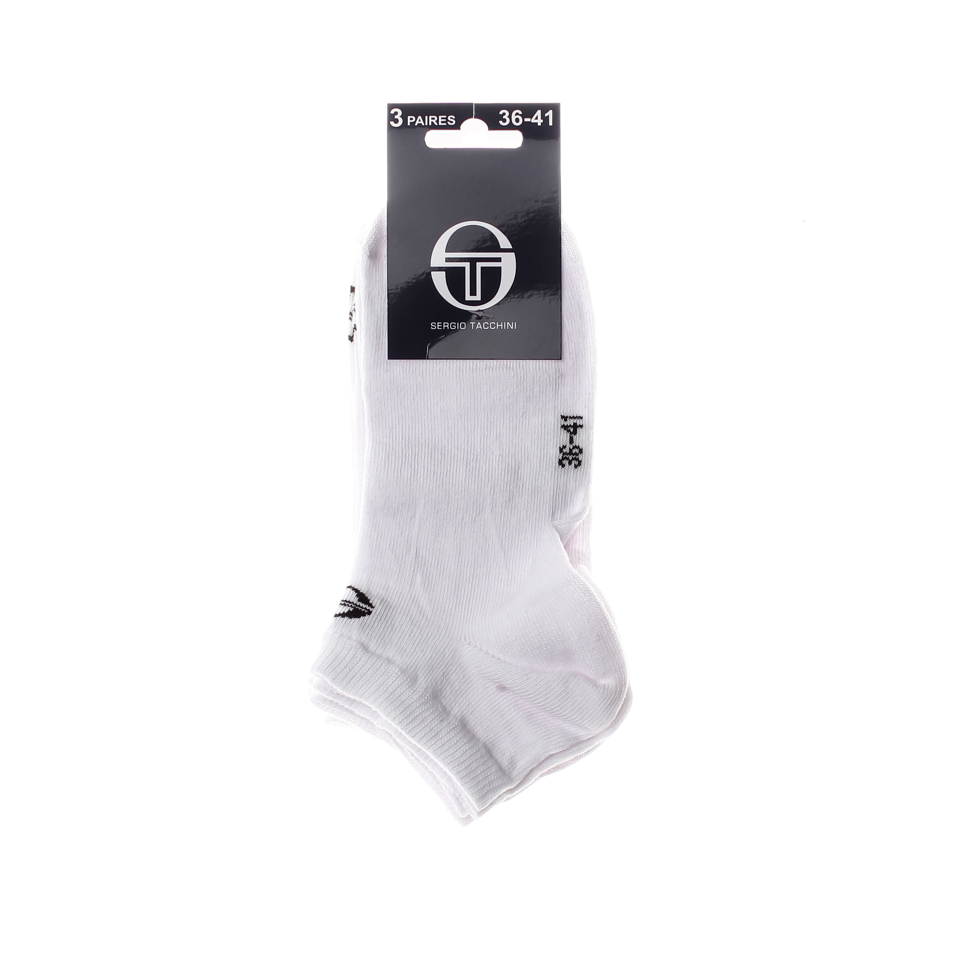 Шкарпетки Sergio Tacchini 3-pack білий Уні 36-41 Шкарпетки Sergio Tacchini 3-pack білий Уні 36-41
