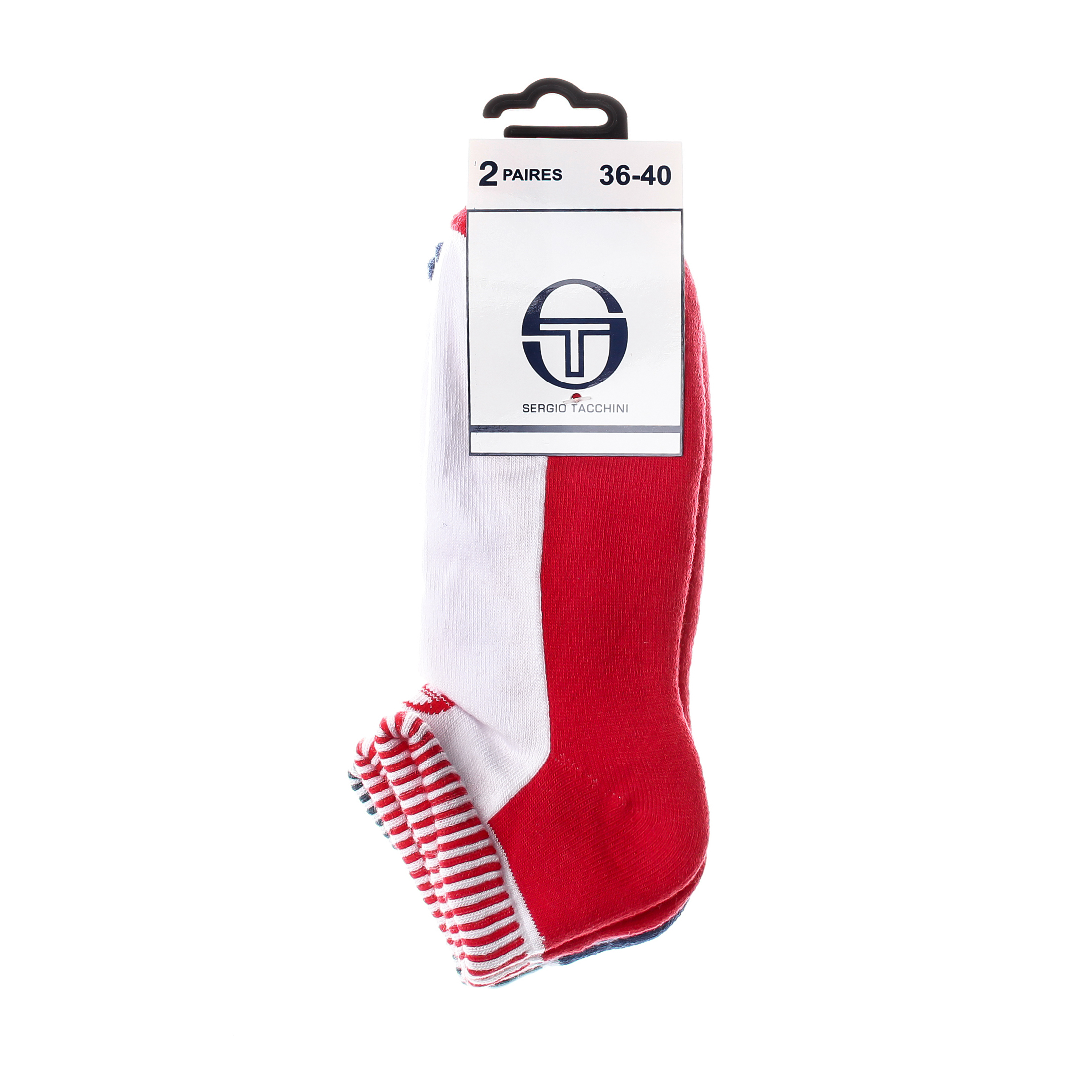 Носки Sergio Tacchini 3-pack красный, синий Жен 36-40 Носки Sergio Tacchini 3-pack красный, синий Жен 36-40