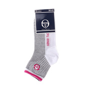 Носки Sergio Tacchini 3-pack розовый, белый Жен 36-41. Изображение №3 Носки Sergio Tacchini 3-pack розовый, белый Жен 36-41. Изображение №3