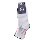 Носки Sergio Tacchini 3-pack белый, серый, черный Уни 36-41. Изображение №3 Носки Sergio Tacchini 3-pack белый, серый, черный Уни 36-41. Изображение №3