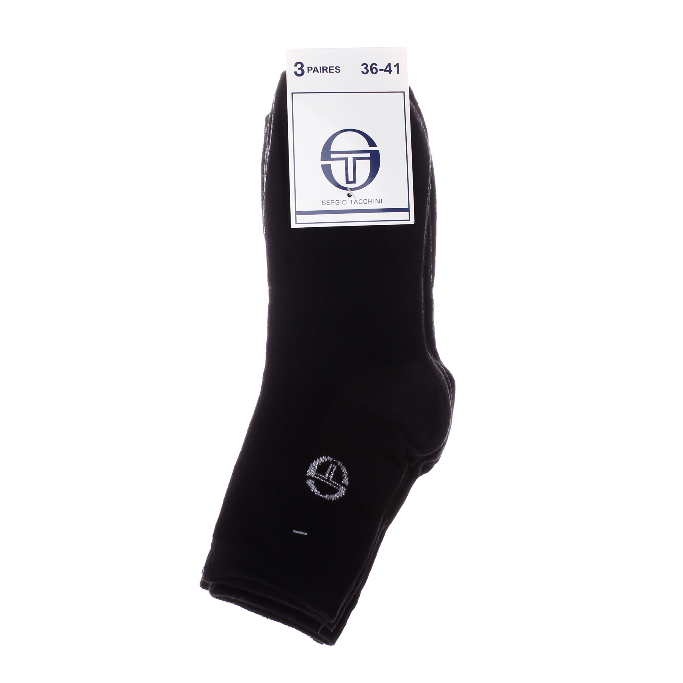 Шкарпетки Sergio Tacchini 3-pack чорний Уні 36-41 (13896812-1) Шкарпетки Sergio Tacchini 3-pack чорний Уні 36-41 (13896812-1)