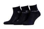 Шкарпетки Sergio Tacchini 3-pack чорний Уні 36-41 (13896812-1). Зображення №2 Шкарпетки Sergio Tacchini 3-pack чорний Уні 36-41 (13896812-1). Зображення №2