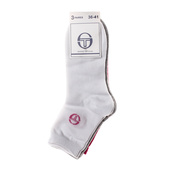 Носки Sergio Tacchini 3-pack белый, розовый, серый Жен 36-41. Изображение №3