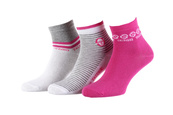 Носки Sergio Tacchini 3-pack белый, розовый, серый Жен 36-41 (13898215-1). Изображение №2 Носки Sergio Tacchini 3-pack белый, розовый, серый Жен 36-41 (13898215-1). Изображение №2