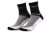 Носки Sergio Tacchini 3-pack черный, серый, белый Уни 36-40. Изображение №2 Носки Sergio Tacchini 3-pack черный, серый, белый Уни 36-40. Изображение №2