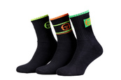 Шкарпетки Sergio Tacchini 3-pack зелений, жовтий, помаранчевий Жін 35-37. Зображення №2 Шкарпетки Sergio Tacchini 3-pack зелений, жовтий, помаранчевий Жін 35-37. Зображення №2