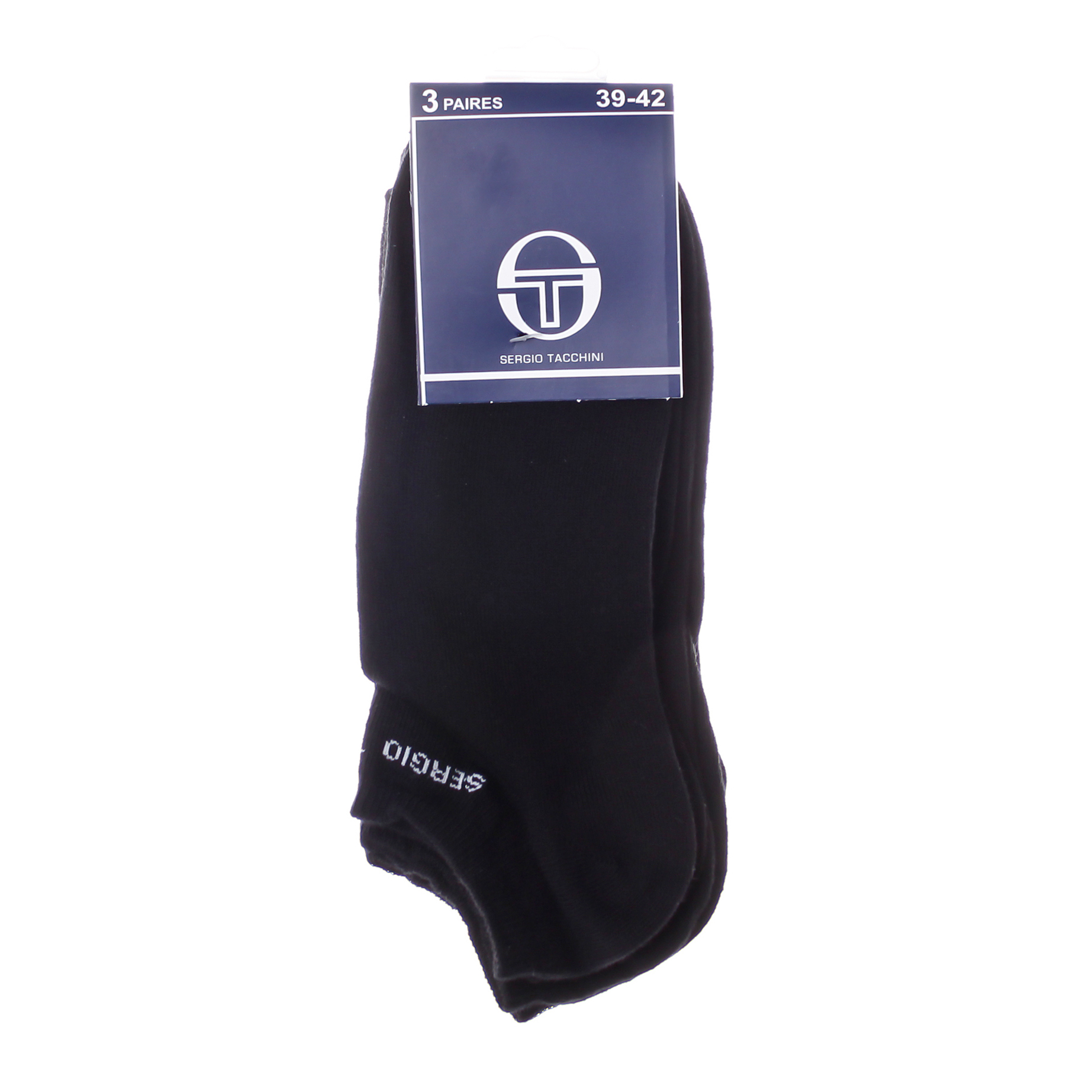 Шкарпетки Sergio Tacchini 3-pack чорний Жін 35-38 Шкарпетки Sergio Tacchini 3-pack чорний Жін 35-38