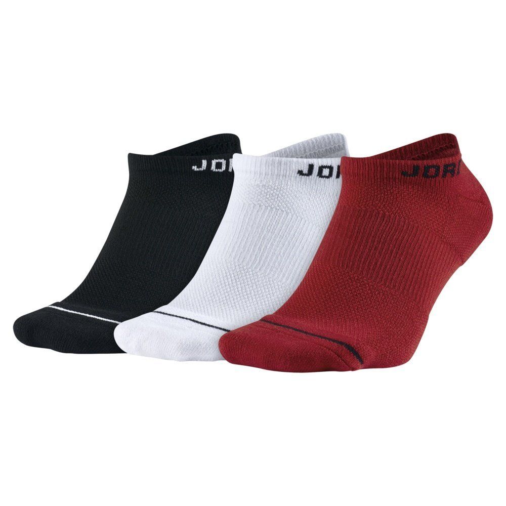 Шкарпетки Nike U JORDAN EVERYDAY MAX NS 3PR чорний, білий, червоний Уні 42-46 Шкарпетки Nike U JORDAN EVERYDAY MAX NS 3PR чорний, білий, червоний Уні 42-46