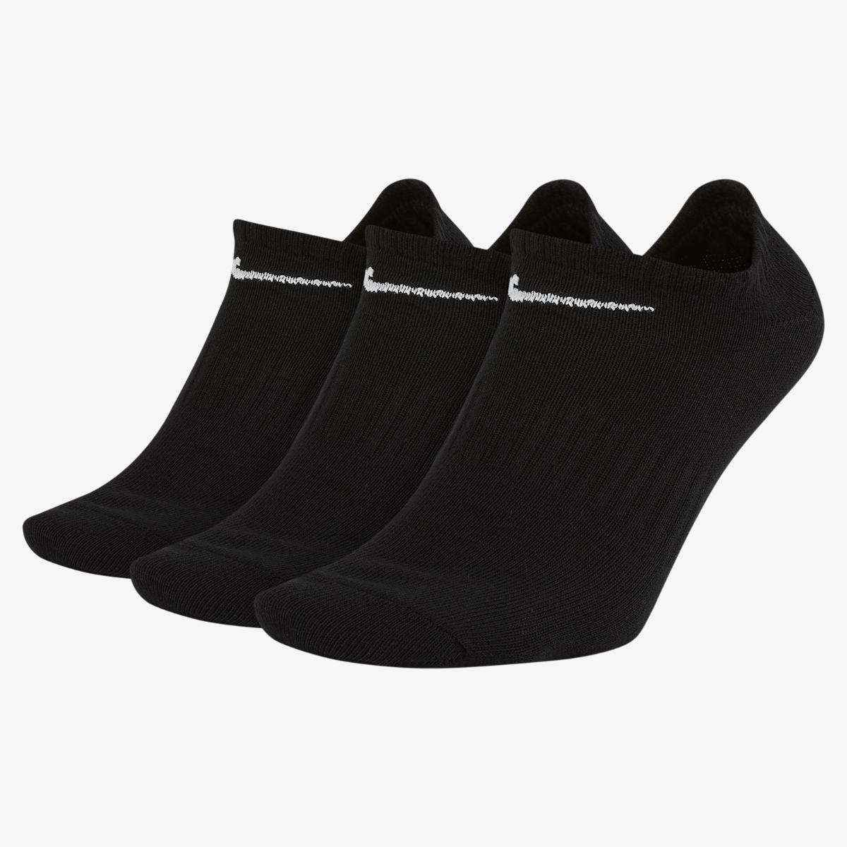 Шкарпетки Nike U NK EVERYDAY LTWT NS 3PR чорний Уні 46-50 Шкарпетки Nike U NK EVERYDAY LTWT NS 3PR чорний Уні 46-50