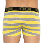Труси-боксери Puma YD BOLD STRIPE BOXER 2P сірий, жовтий Чол XL. Зображення №3 Труси-боксери Puma YD BOLD STRIPE BOXER 2P сірий, жовтий Чол XL. Зображення №3