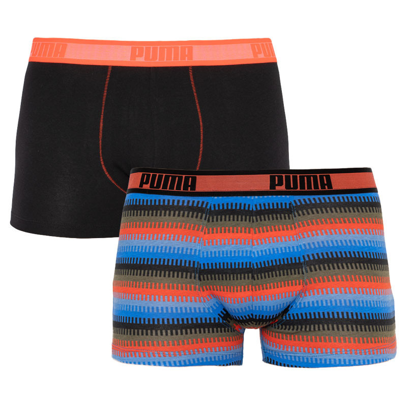 Труси-шорти Puma WORLDHOOD STRIPE TRUNK 2P чорний, червоний, синій Чол S Труси-шорти Puma WORLDHOOD STRIPE TRUNK 2P чорний, червоний, синій Чол S