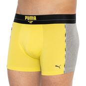 Трусы-боксеры Puma STATEMENT BOXER 2P желтый, серый Чол L. Изображение №3