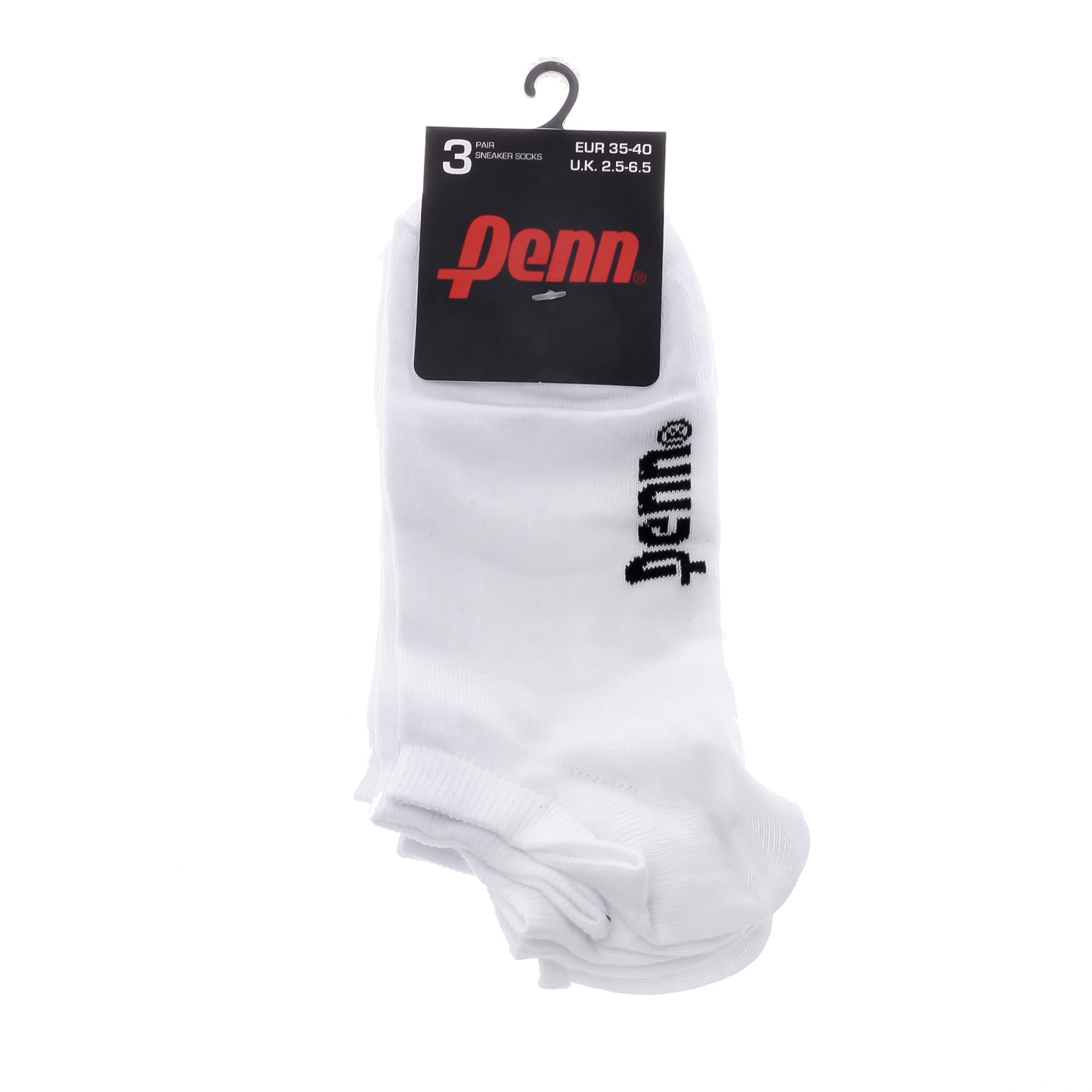 Шкарпетки Penn SNEAKER SOCKS 3 PAIR білий Уні 35-40 Шкарпетки Penn SNEAKER SOCKS 3 PAIR білий Уні 35-40