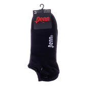 Носки Penn SNEAKER SOCKS 3 PAIR черный Уни 35-40. Изображение №4 Носки Penn SNEAKER SOCKS 3 PAIR черный Уни 35-40. Изображение №4