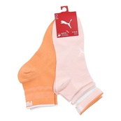 Шкарпетки Puma SHORT SOCK STRUCTURE 2P WOMEN персиковий, рожевий Уні 39-42. Зображення №2 Шкарпетки Puma SHORT SOCK STRUCTURE 2P WOMEN персиковий, рожевий Уні 39-42. Зображення №2
