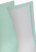 Носки Puma GIRLS MESH SOCK 2P ментоловый, белый Дет 35-38. Изображение №2 Носки Puma GIRLS MESH SOCK 2P ментоловый, белый Дет 35-38. Изображение №2
