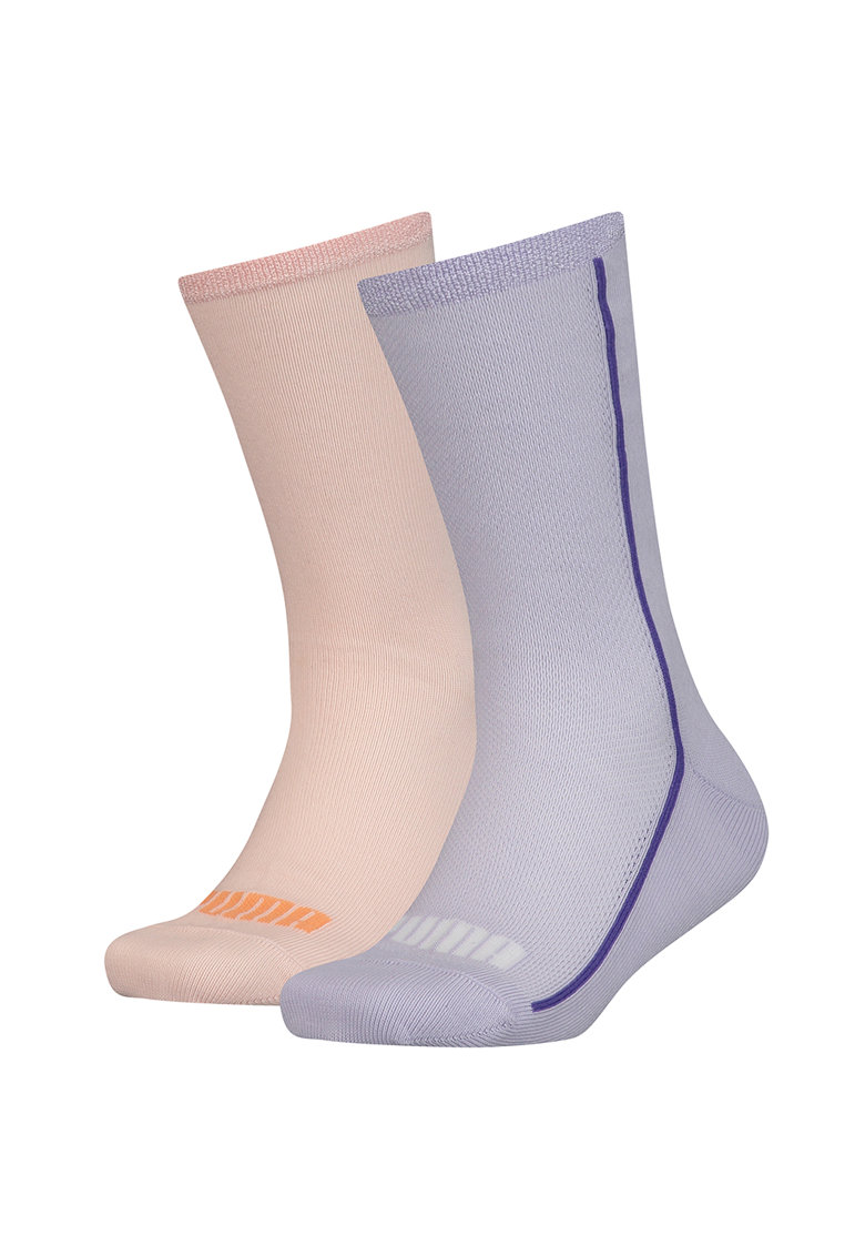 Носки Puma GIRLS MESH SOCK 2P фиолетовый, персиковый Дет 39-42 Носки Puma GIRLS MESH SOCK 2P фиолетовый, персиковый Дет 39-42