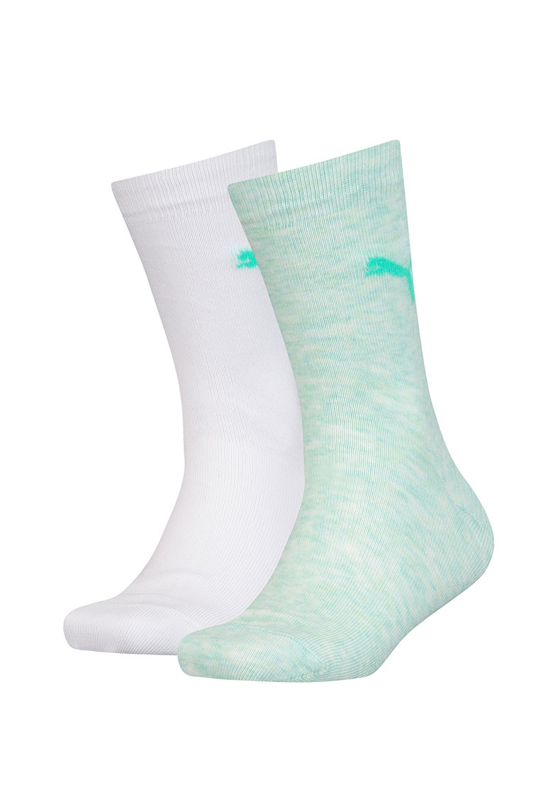 Шкарпетки Puma KIDS CLASSIC SOCK 2P м'ятний, білий Діт 39-42 Шкарпетки Puma KIDS CLASSIC SOCK 2P м'ятний, білий Діт 39-42
