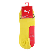 Шкарпетки Puma FOOTIE 2P UNISEX сірий-жовтий Уні 39-42. Зображення №2 Шкарпетки Puma FOOTIE 2P UNISEX сірий-жовтий Уні 39-42. Зображення №2