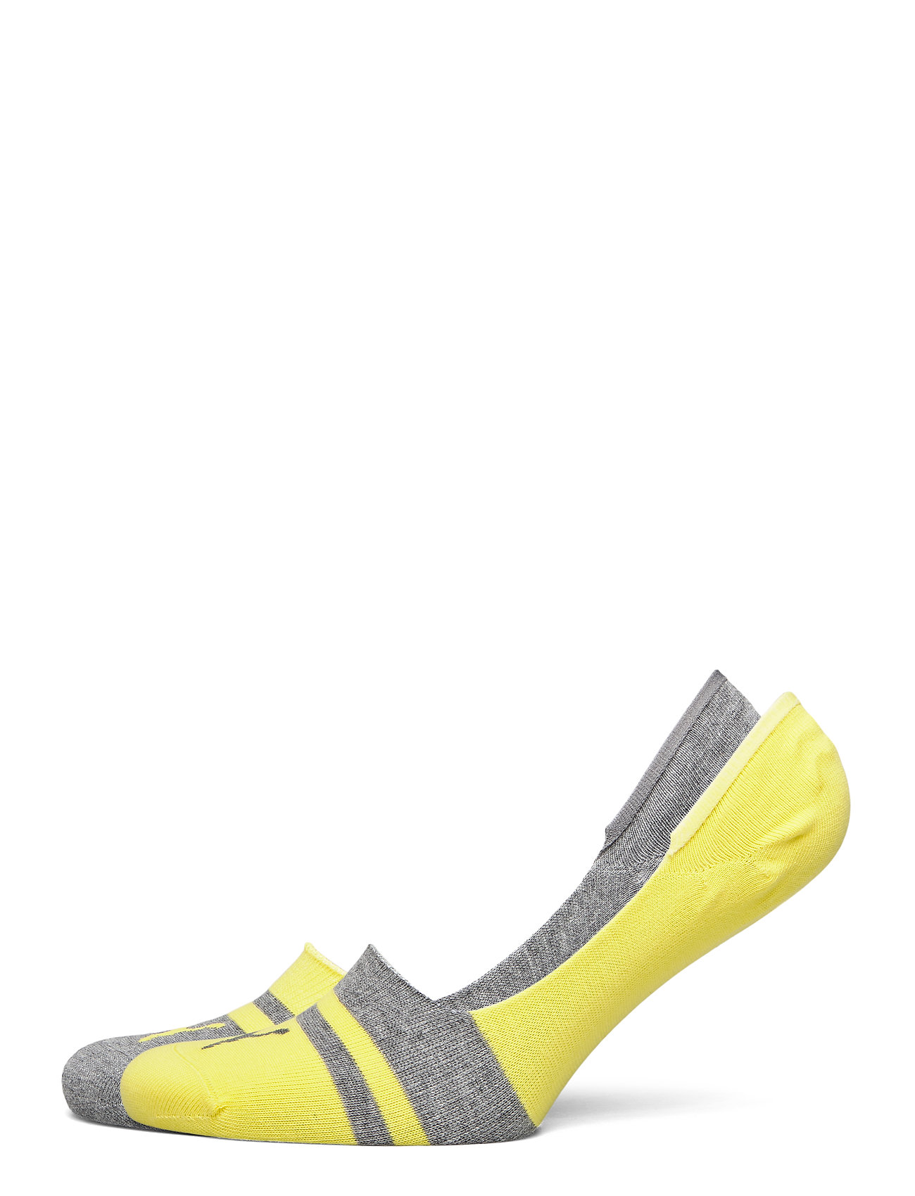 Шкарпетки Puma HERITAGE FOOTIE 2P UNISEX жовтий, сірий Уні 39-42 Шкарпетки Puma HERITAGE FOOTIE 2P UNISEX жовтий, сірий Уні 39-42