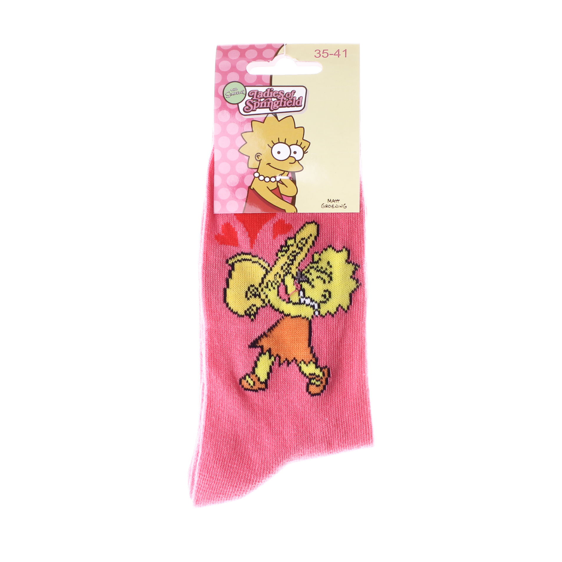 Носки Simpson LISA ET SAXO розовый Дет 35 - 41 Носки Simpson LISA ET SAXO розовый Дет 35 - 41