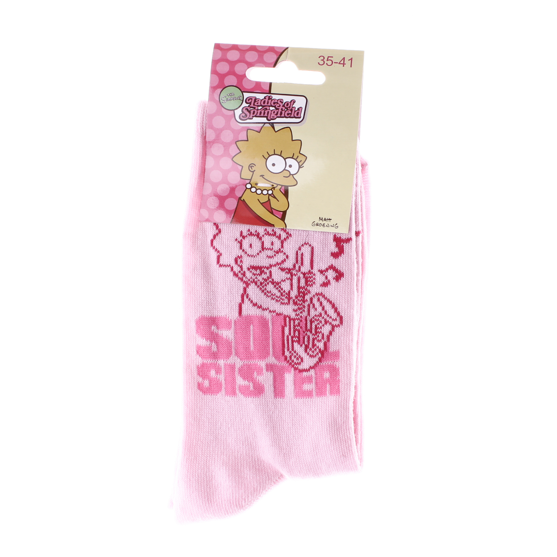 Шкарпетки Simpson LISA SOUL SISTER світло-рожевий Діт 35 - 41 Шкарпетки Simpson LISA SOUL SISTER світло-рожевий Діт 35 - 41