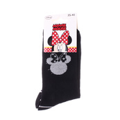 Носки MINNIE OMBRE DE TETE DE MINNIE NOEUD черный, серебристый Дет 35 - 41. Изображение №2
