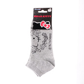 Шкарпетки HELLO KITTY TETE HK + ARABESQUE сірий Діт 35 - 41. Зображення №2 Шкарпетки HELLO KITTY TETE HK + ARABESQUE сірий Діт 35 - 41. Зображення №2