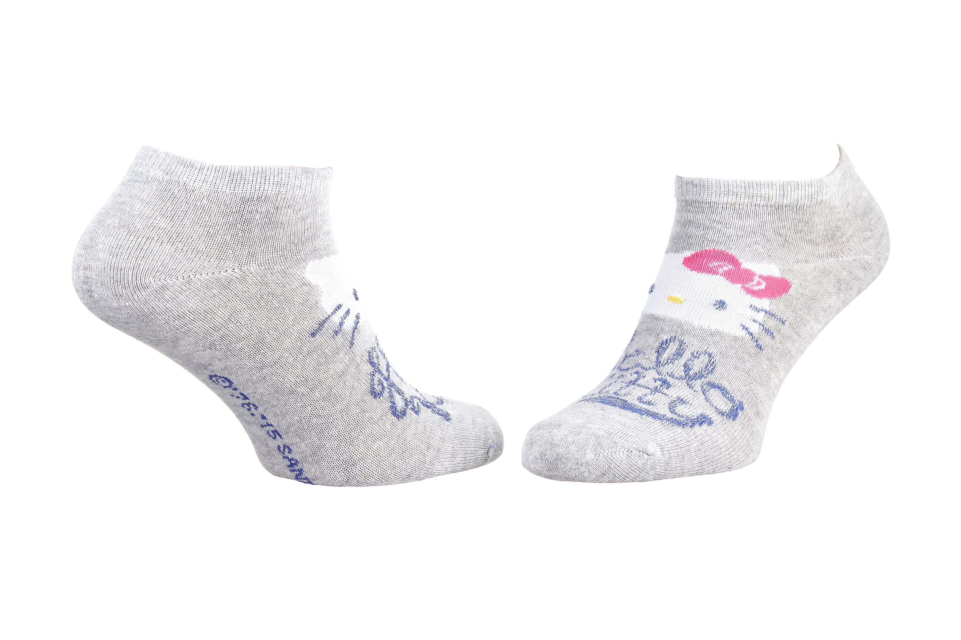 Шкарпетки HELLO KITTY SOCKS сірий Діт 36-41 Шкарпетки HELLO KITTY SOCKS сірий Діт 36-41