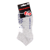 Шкарпетки HELLO KITTY SOCKS сірий Діт 36-41. Зображення №2 Шкарпетки HELLO KITTY SOCKS сірий Діт 36-41. Зображення №2