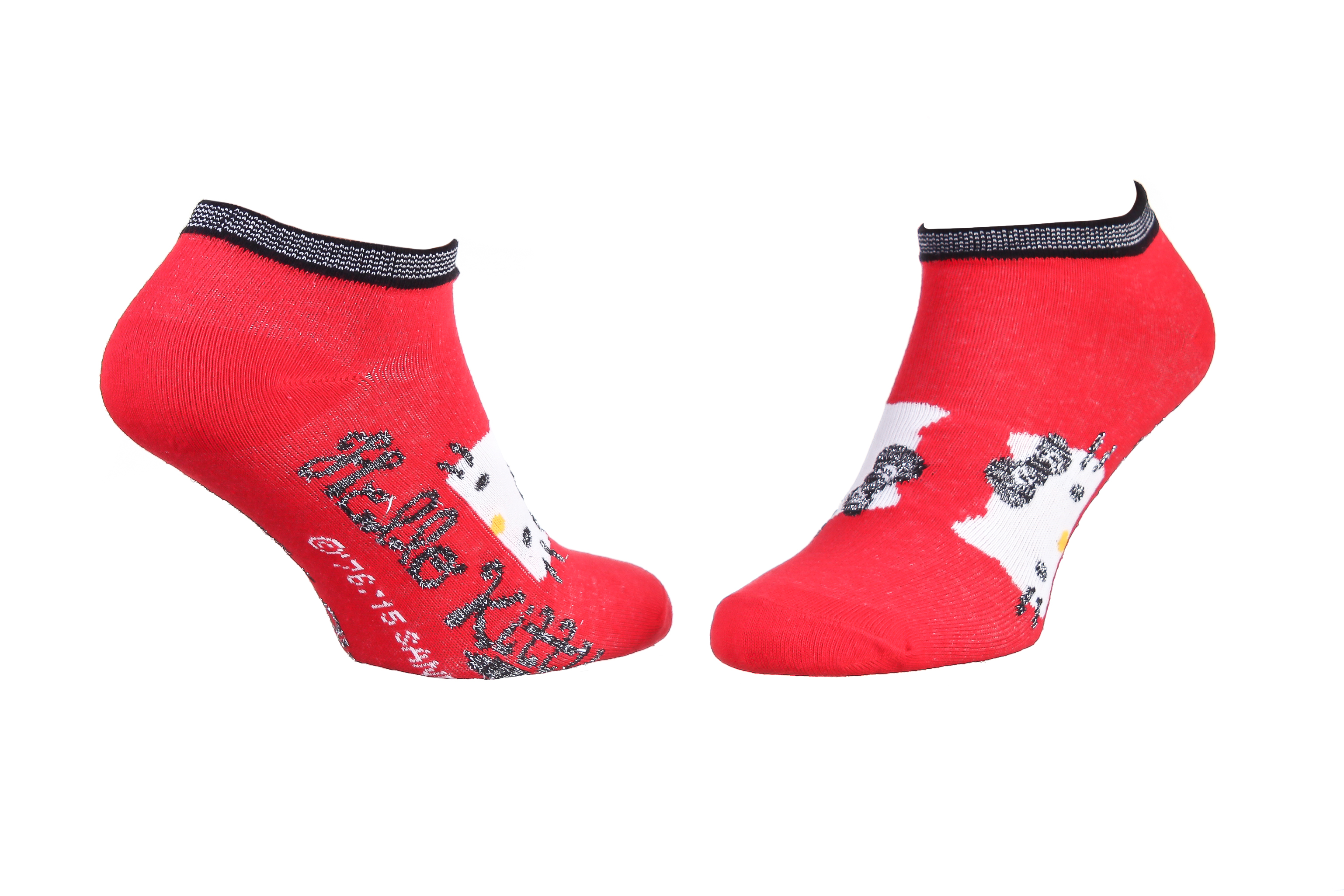 Шкарпетки HELLO KITTY SOCKS червоний Діт 36-41 Шкарпетки HELLO KITTY SOCKS червоний Діт 36-41