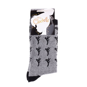 Носки Fees Clochettes AL LOVER FEEL серый Дет 36-41. Изображение №2 Носки Fees Clochettes AL LOVER FEEL серый Дет 36-41. Изображение №2