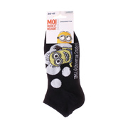 Шкарпетки MinionS Minion DANS BULLE чорний Діт 36-41. Зображення №2 Шкарпетки MinionS Minion DANS BULLE чорний Діт 36-41. Зображення №2