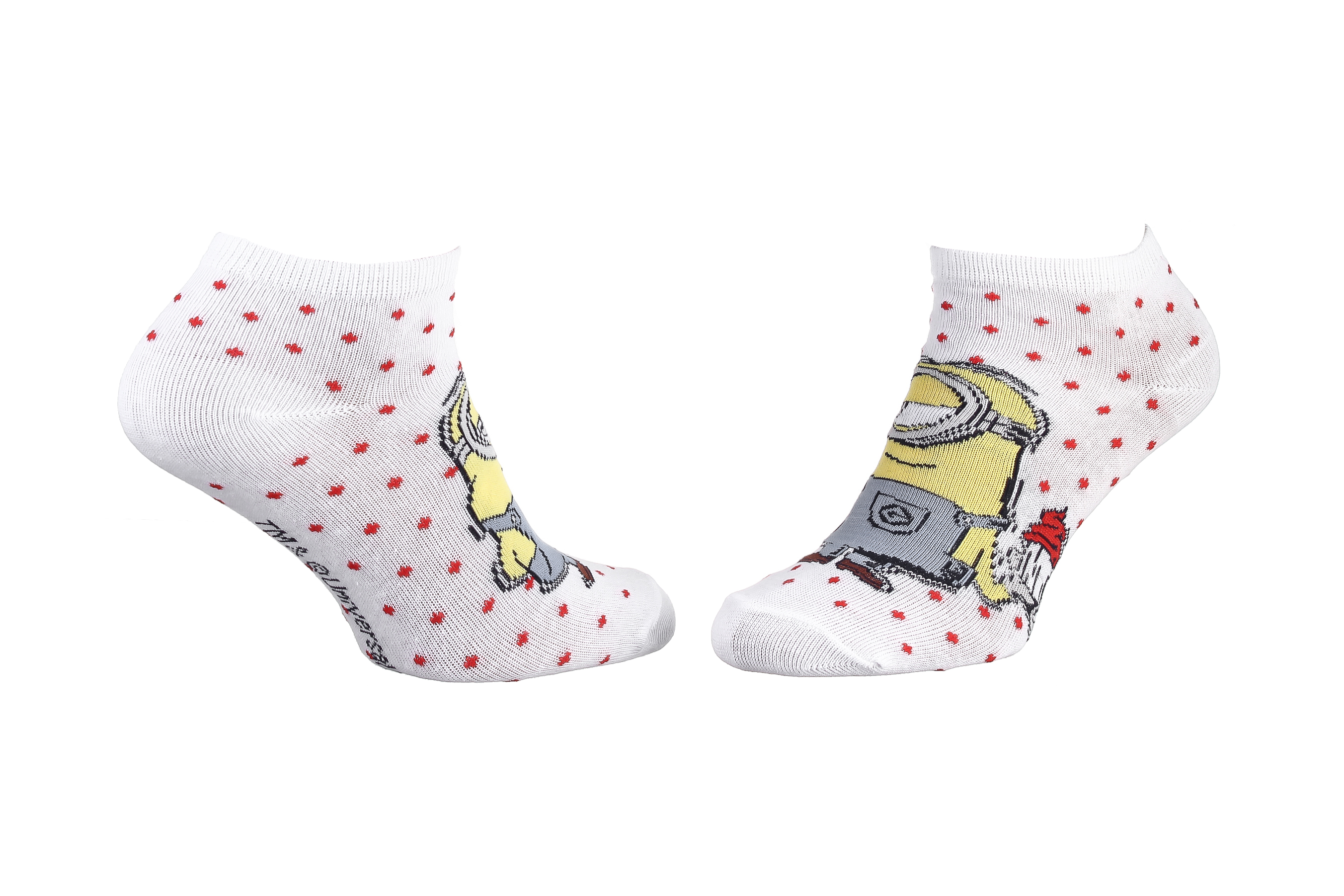 Шкарпетки MinionS ALL OVER POIS білий Діт 36-41 Шкарпетки MinionS ALL OVER POIS білий Діт 36-41