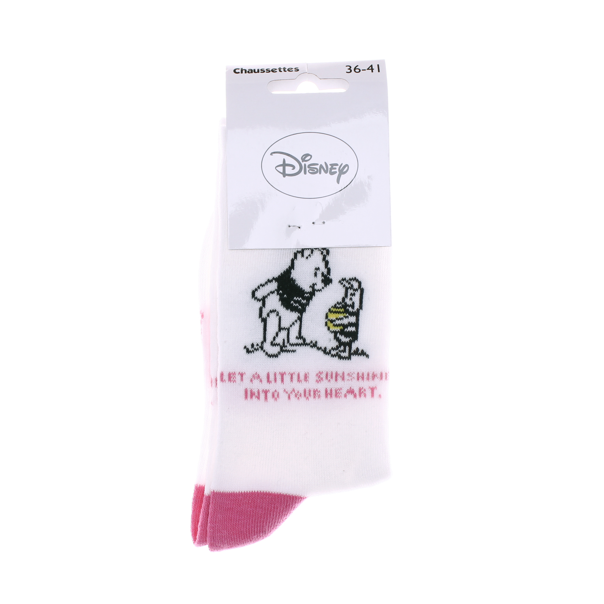 Носки Disney Winnie L Ourson Winnie + Porcinet 1 бледно-серо-желтый Дет 36-41 Носки Disney Winnie L Ourson Winnie + Porcinet 1 бледно-серо-желтый Дет 36-41