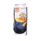 Шкарпетки MinionS Minion + TRACE ROUGE A LEVRE чорний Діт 36-41. Зображення №2
