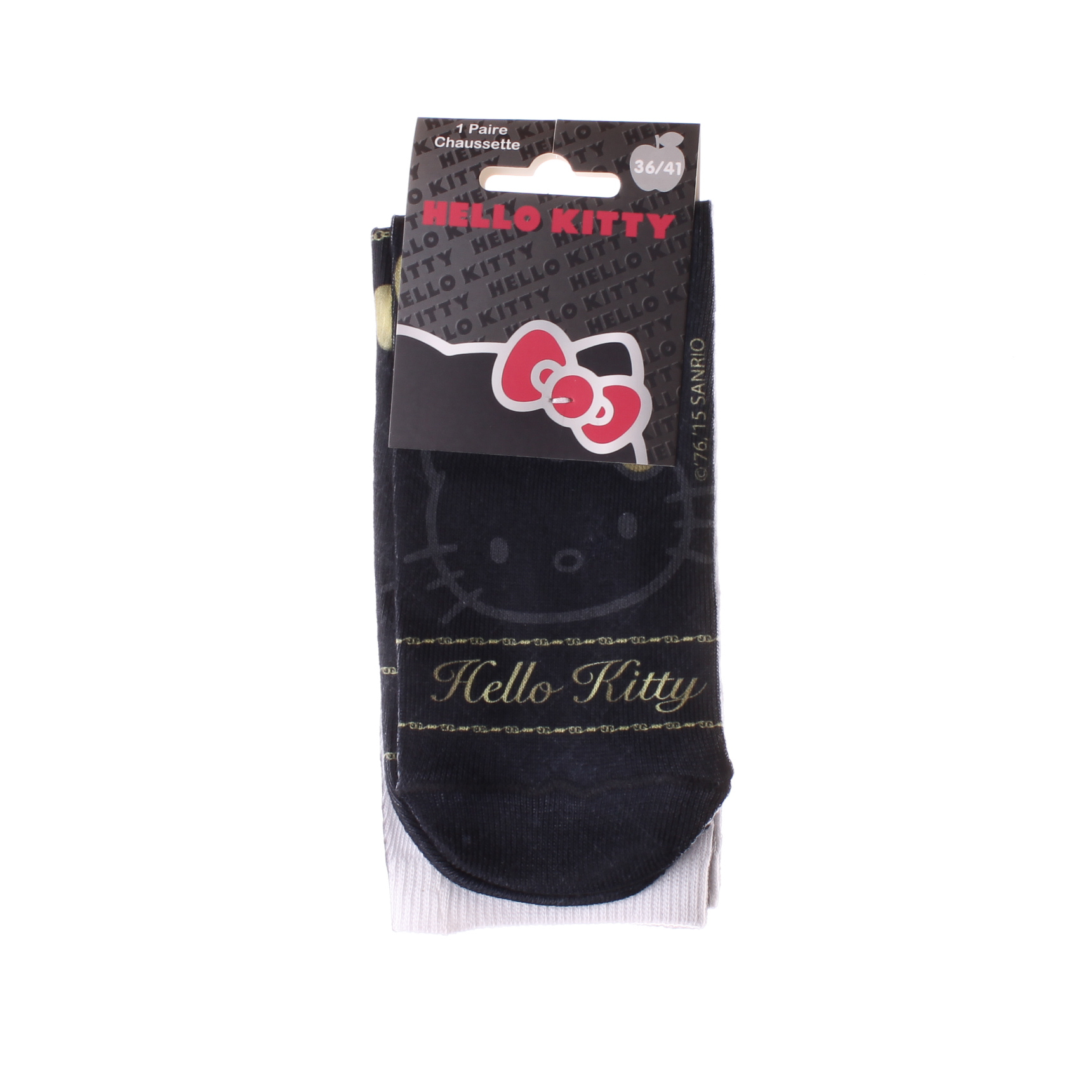Шкарпетки HELLO KITTY + COLLIER чорний Діт 36-41 Шкарпетки HELLO KITTY + COLLIER чорний Діт 36-41