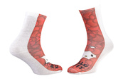Шкарпетки HELLO KITTY CACHEE червоний Діт 36-41. Зображення №2 Шкарпетки HELLO KITTY CACHEE червоний Діт 36-41. Зображення №2