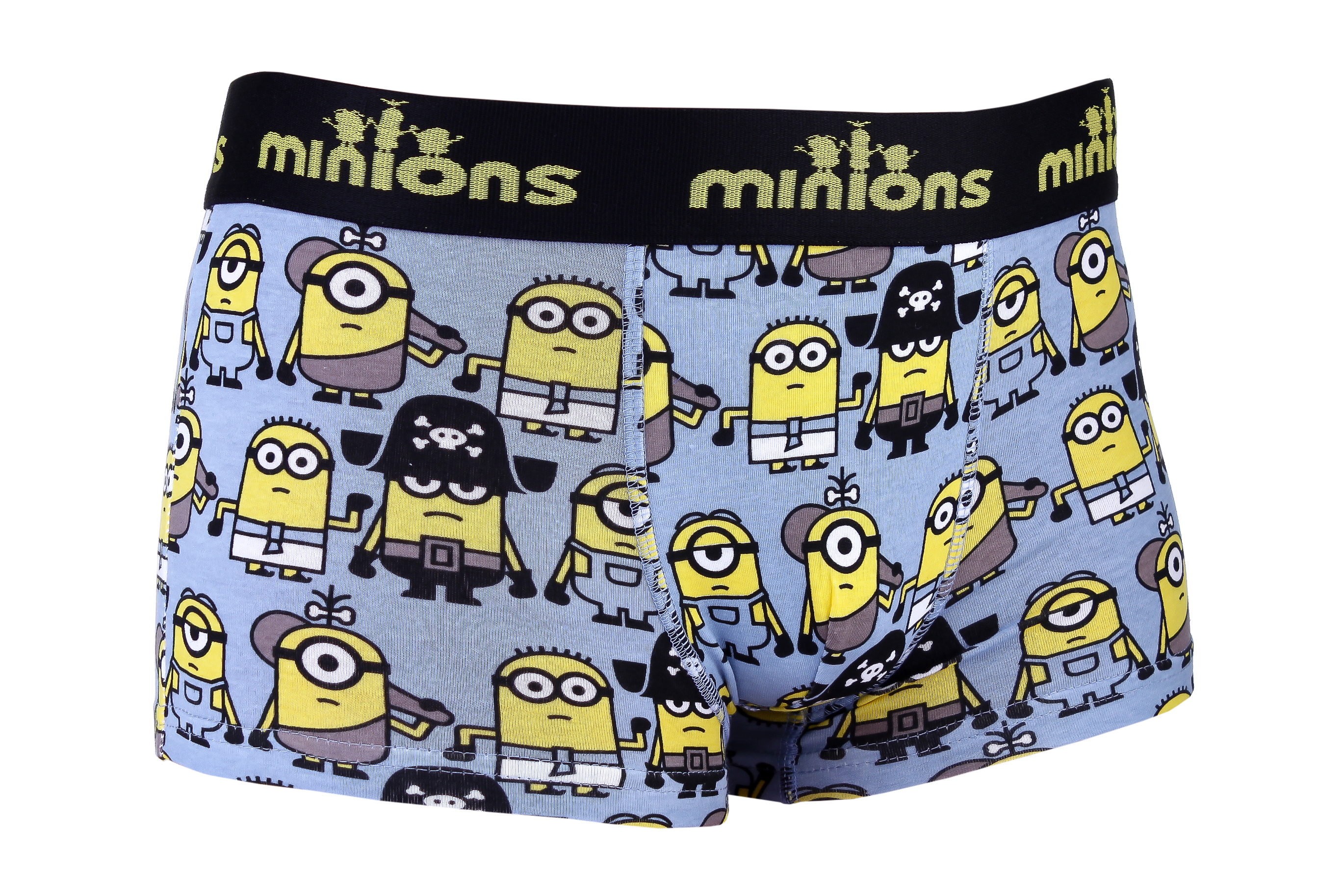 Труси-боксери MinionS NOIR - PIRATE PREHISTOIRE блакитний Чол 6-8 Труси-боксери MinionS NOIR - PIRATE PREHISTOIRE блакитний Чол 6-8
