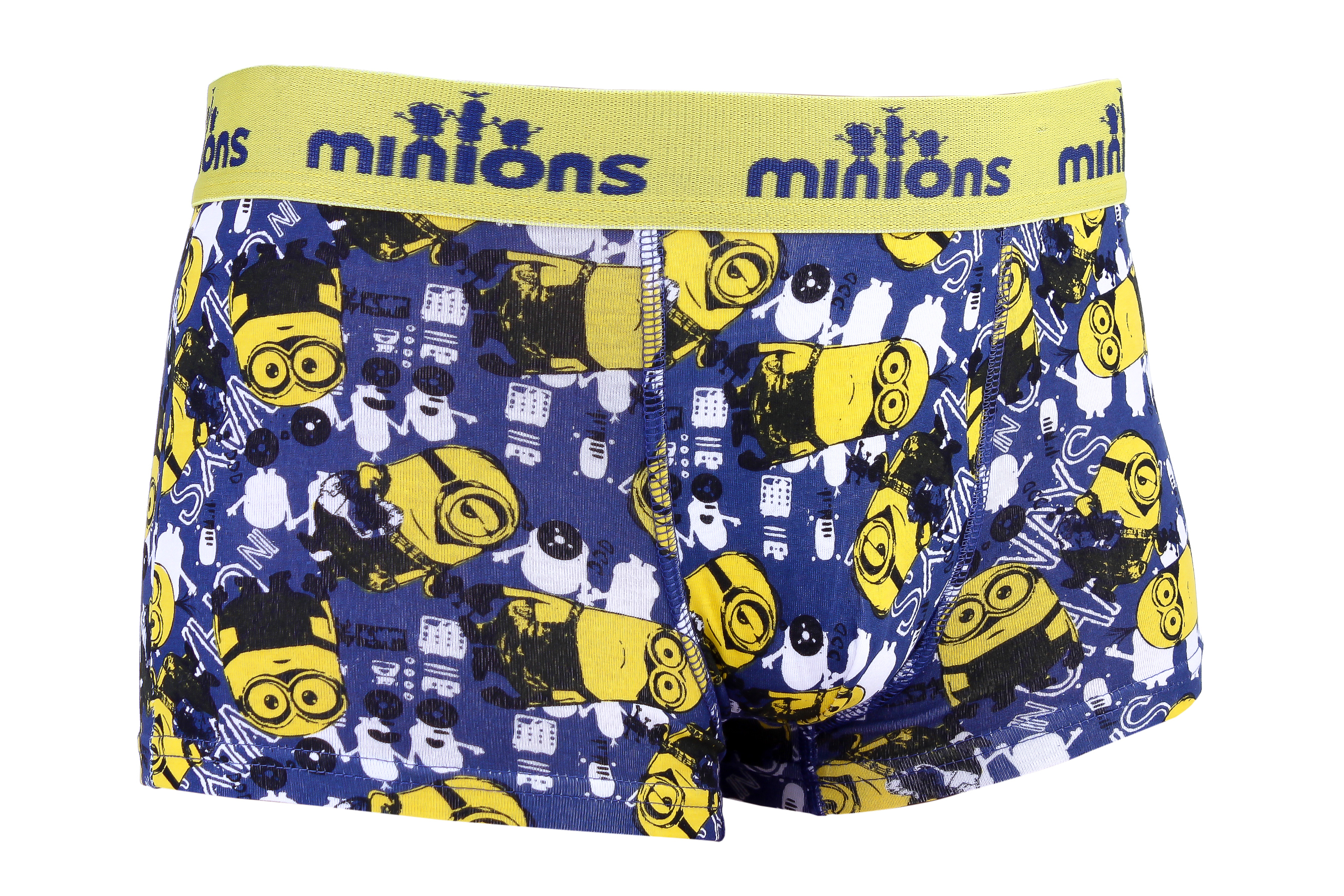 Труси-боксери MinionS JAUNE- SALOPETTE+GUITARE Темно-синій Чол 10-12 Труси-боксери MinionS JAUNE- SALOPETTE+GUITARE Темно-синій Чол 10-12