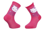 Шкарпетки HELLO KITTY BUSTE HK DANS CERCLE пурпурний Діт 19-22, арт.32770-4. Зображення №2 Шкарпетки HELLO KITTY BUSTE HK DANS CERCLE пурпурний Діт 19-22, арт.32770-4. Зображення №2