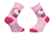 Носки HELLO KITTY TETE HK + ECRITURE бледно-розовый Дет 19-22, арт.32770-7. Изображение №2