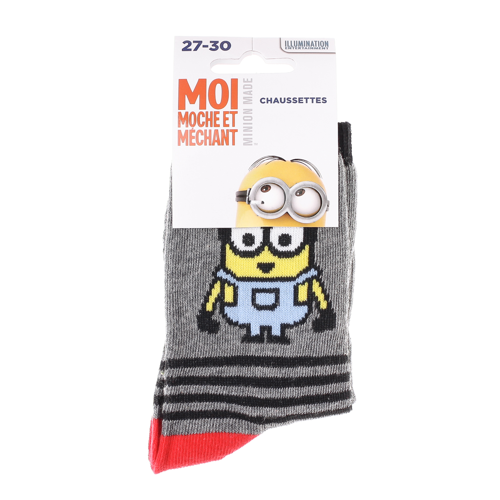 Носки MINIONS BOB серые Дет 31-34, арт.35124-4 Носки MINIONS BOB серые Дет 31-34, арт.35124-4