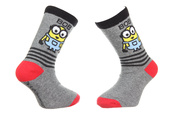 Носки MINIONS BOB серые Дет 31-34, арт.35124-4. Изображение №2 Носки MINIONS BOB серые Дет 31-34, арт.35124-4. Изображение №2