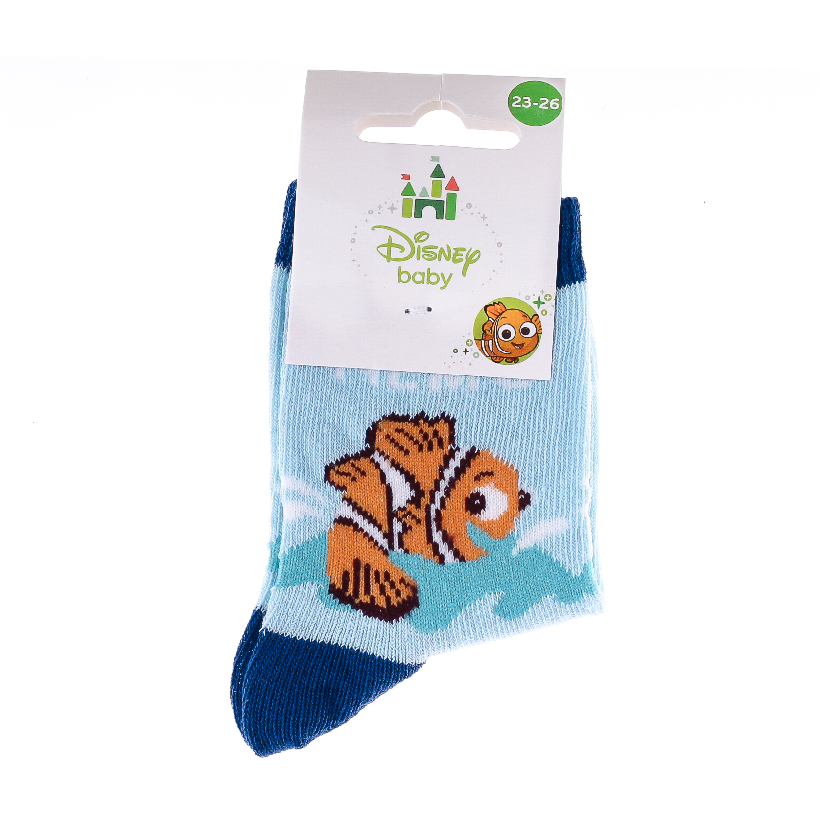 Шкарпетки NEMO-BEBE GARCON NEMO + ECRITURE блакитний-синій Діт 23-26, арт.43847651-7 Шкарпетки NEMO-BEBE GARCON NEMO + ECRITURE блакитний-синій Діт 23-26, арт.43847651-7