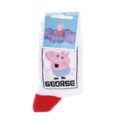 Шкарпетки PEPPA PIG GEORGE DANS CADRE білий Діт 27-30арт43849551-1. Зображення №2