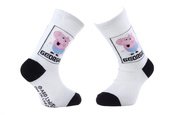Шкарпетки PEPPA PIG GEORGE DANS CADRE білий Діт 19-22 арт 43849551-2. Зображення №2