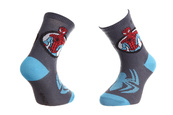 Носки SPIDER MAN BUSTE SPIDERMAN + ARAIGNEE серый Дет 19-22,арт.43890147-6. Изображение №2 Носки SPIDER MAN BUSTE SPIDERMAN + ARAIGNEE серый Дет 19-22,арт.43890147-6. Изображение №2