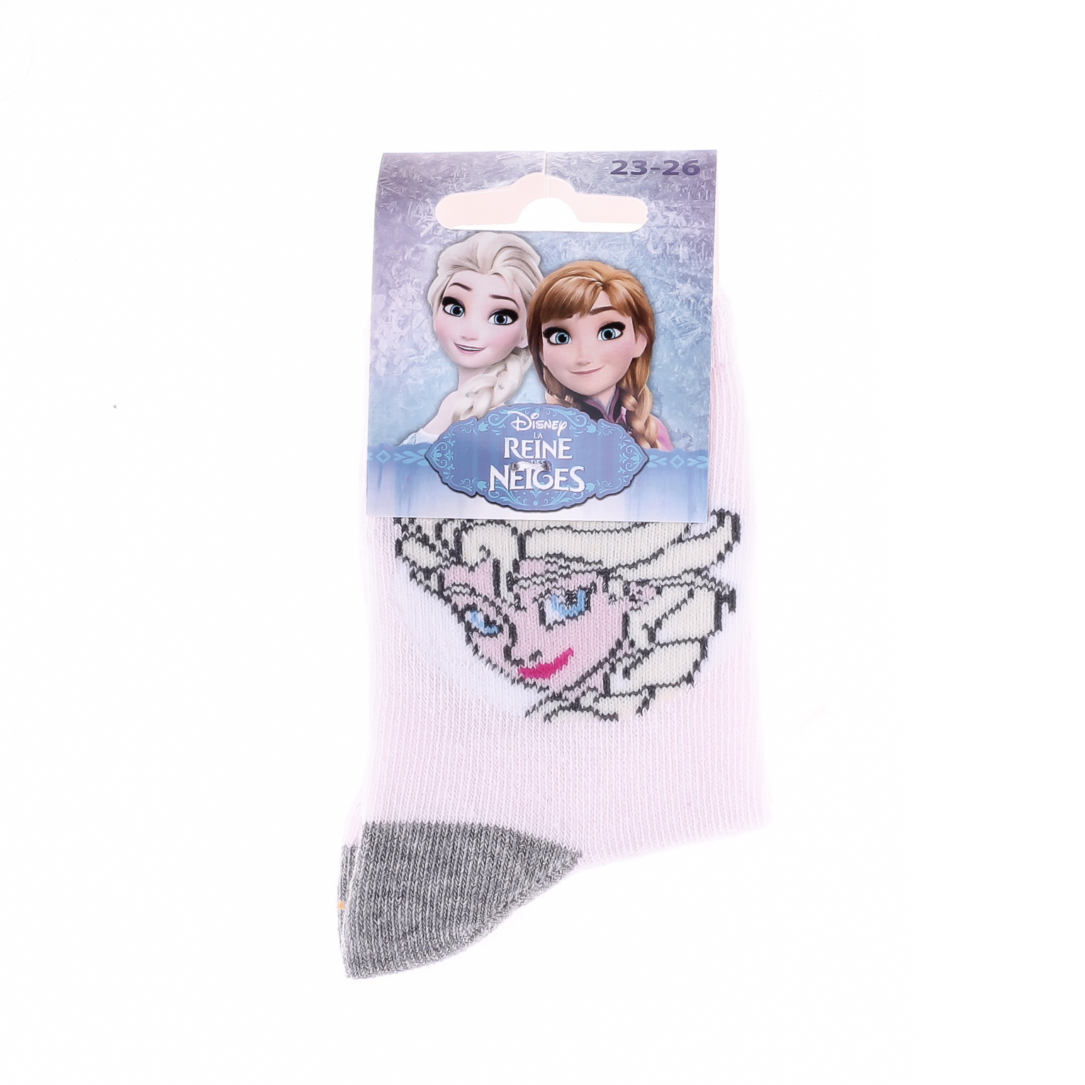 Носки FROZEN ANNA пурпурный, серый Дет 19-22 арт 43890747-3 Носки FROZEN ANNA пурпурный, серый Дет 19-22 арт 43890747-3