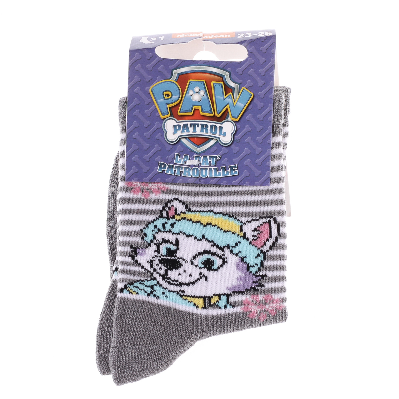 Шкарпетки PAW PATROL STELLA + COEUR сірий Діт 19-22, арт.43891347-3 Шкарпетки PAW PATROL STELLA + COEUR сірий Діт 19-22, арт.43891347-3